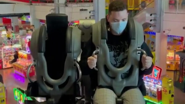 Even een rondje in de kots-o-matic 2000