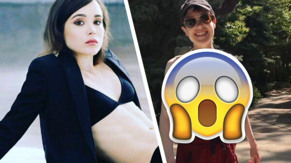 Elliot Page bewijst dat tepels op Instagram prima zijn mits je transgender bent