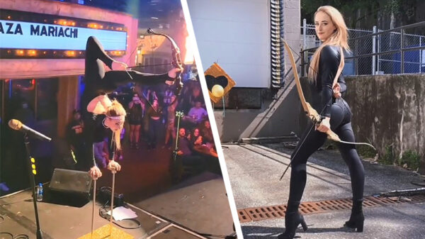 Orissa Kelly kan beter (voet)boogschieten dan Robin Hood