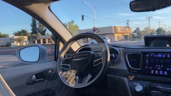 Zo ziet een rondje in een zelfrijdende taxi eruit