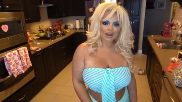 Blondje doet een dappere poging om Lady Gaga te coveren