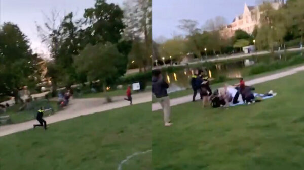 Beelden opgedoken van man die door politie in Vondelpark wordt neergeschoten