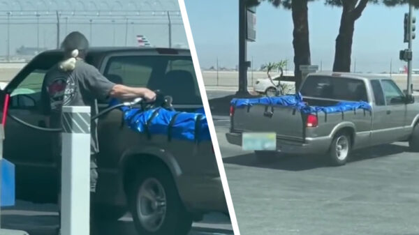 Ja joh, gooi anders je hele laadbak vol benzine