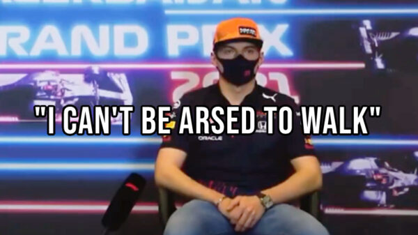 Max Verstappen ligt liever in bed dan dat 'ie het circuit verkent