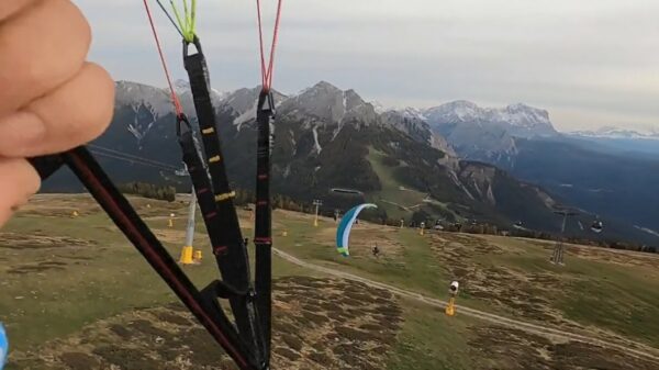 Buiten het seizoen is een skipiste de perfecte speelplaats voor speedvliegende adrenalinejunkies