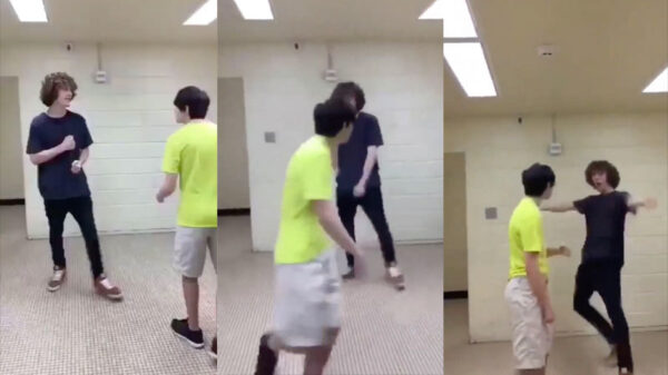 Bitchslappende afroman heeft zieke moves in huis