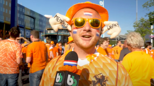 Buitenbeeld zocht de supporters op bij de wedstrijd Nederland - Oekraïne