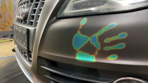 Je auto spuiten met thermochrome lak is verdomde freaky