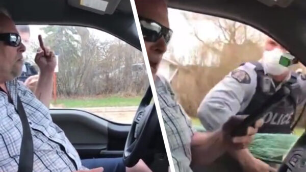 Amerikaan die de politie lastigvalt krijgt precies waar 'ie om vraagt