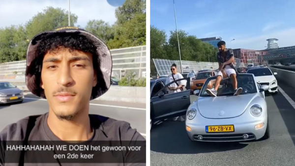 Nederlandse rapper Salim zet A10 vast voor opnames videoclip