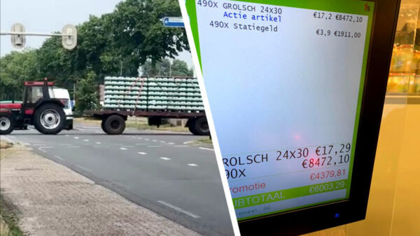 Bier voor het laatste in de aanbieding: effe 490 kratten met trekker inslaan