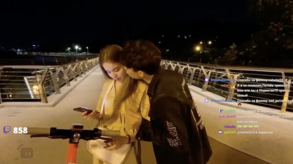 Kus in Oekraïne nooit uit het niets zomaar een vrouw op haar wang