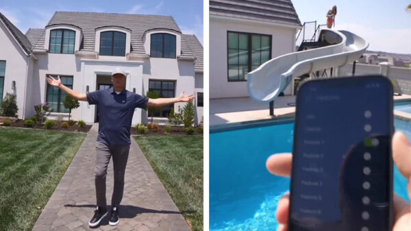 Gadgetfreak met iets te veel geld pronkt met zijn 'slimme' huis