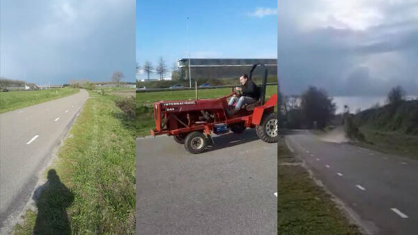 Zelfbouw trekker te koop: "loopt 100km/u maar alleen als je niet bang bent!"