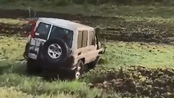 Plotseling... Een moeras