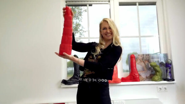 Het internet kan uit, Elise laat haar speelgoed voor grote mensen zien