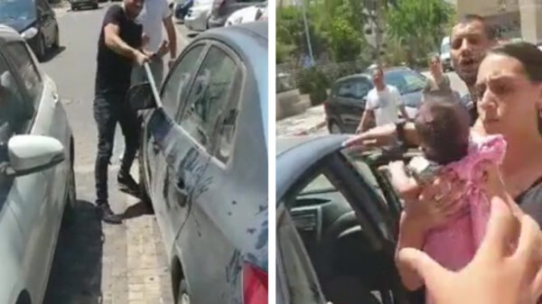 Helden weten in Israël baby uit bloedhete auto te redden