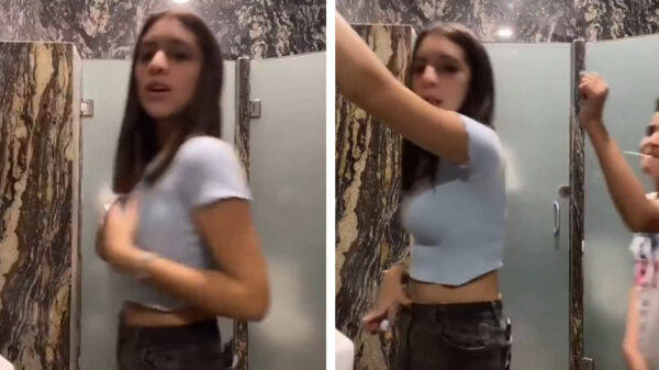 Slechte timing: lullig moment om een TikTok-dansje op de wc te doen