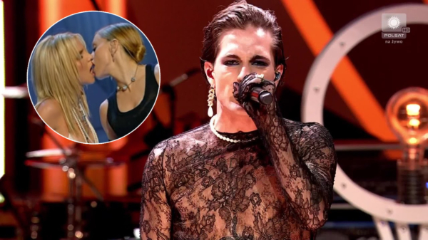 Songfestivalwinnaar Måneskin maakt statement voor homorechten en doet een Britney'tje
