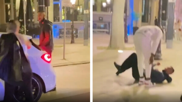 Man valt vrouwen lastig in Amsterdam maar wordt bliksemsnel onderuitgeschoffeld