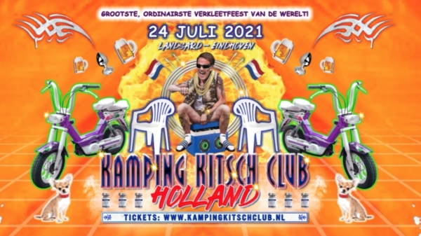 De lijn-up (en gratis tickets) van het foutste verkleedfeest van Holland: Kamping Kitsch Club