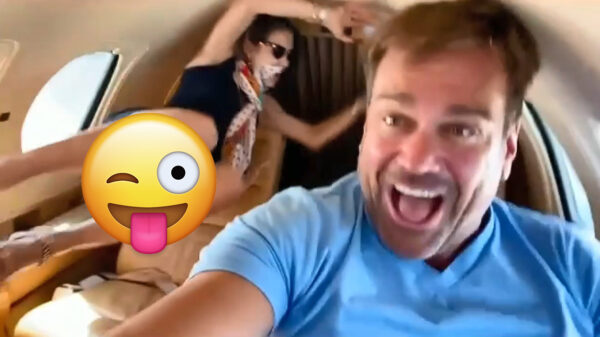 Gewichtloosheid tijdens privevlucht zorgt voor een verrassend schouwspel