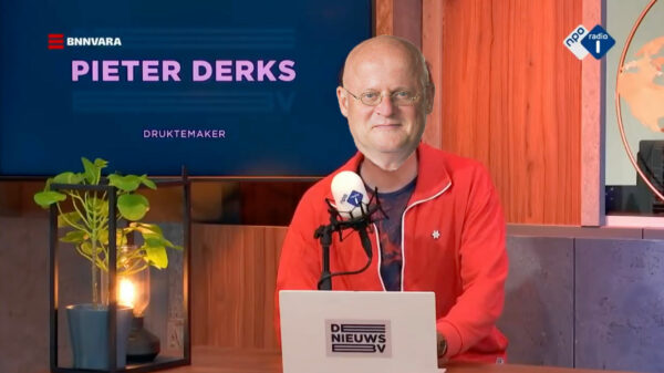 Druktemaker Pieter Derks fileert Grapperhaus en de eeuwige beeldvorming