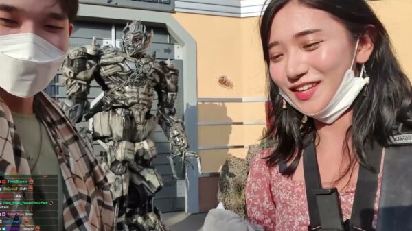 De Zuid-Koreaanse streamer Jinnytty wordt heerlijk geroast door Megatron