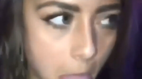 Lassie doet een trucje met haar indrukwekkende tong