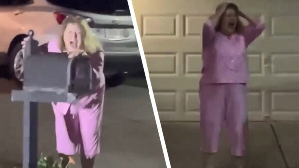 Karen zit niet te wachten op het vuurwerk tijdens Independence Day