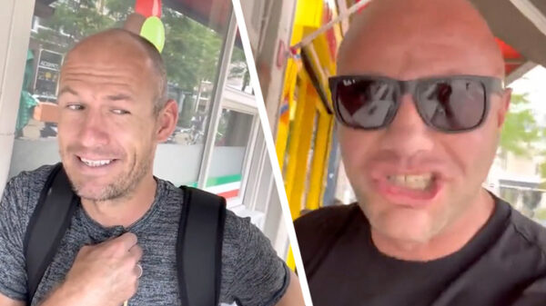 Alex Soze die Arjen Robben op een lekker ijsje trakteert is awkwarddd