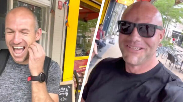 Alex Soze die Arjen Robben op een lekker ijsje trakteert is awkwarddd