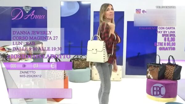 Italiaanse Tel Sell weet héél goed hoe je een tas verkoopt