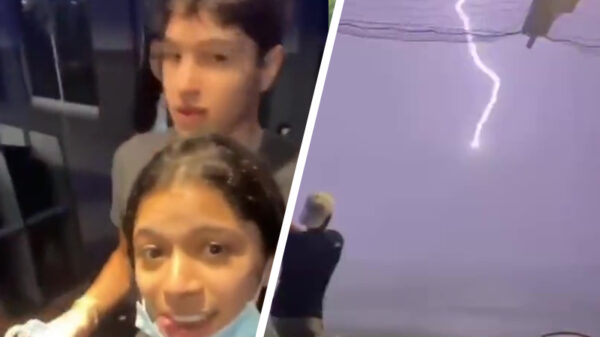 Bliksemschicht weet feilloos een weggeslagen golfballetje te treffen