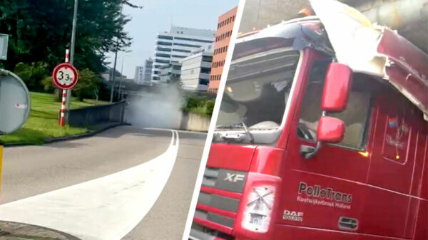 Vrachtwagenchauffeur heeft toch een grotere dan 'ie zelf dacht