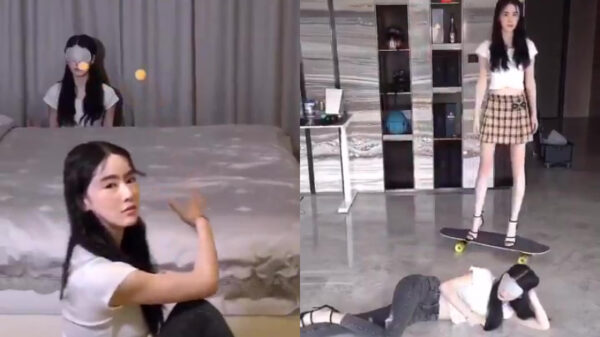 Aziatische talenten zijn ook erg goed met pingpongballen