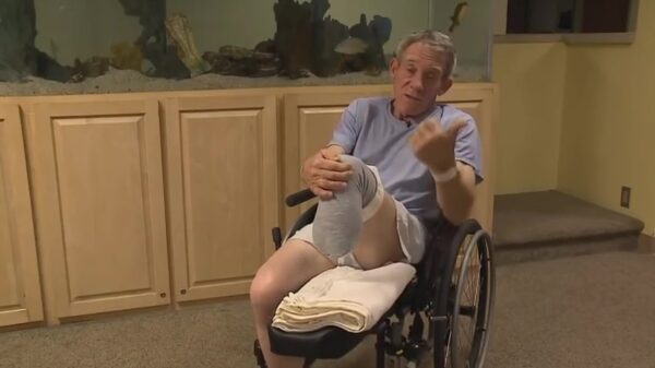 Boer amputeert eigen been met zakmes tijdens ongeluk met graanversnipperaar