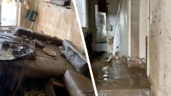 Zo ziet een woning eruit in Ahrweiler (Duitsland) na de enorme wateroverlast
