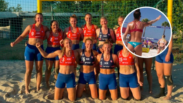 Noorse beachhandbalsters krijgen boete voor weigeren seksistische bikinibroekjes