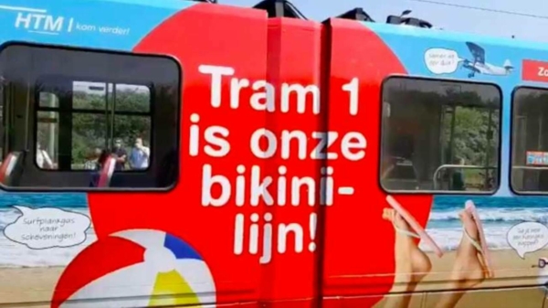 Ophef van de dag: GroenLinkser boos om nieuwe Haagse tram "Bikinilijn" want seksisme