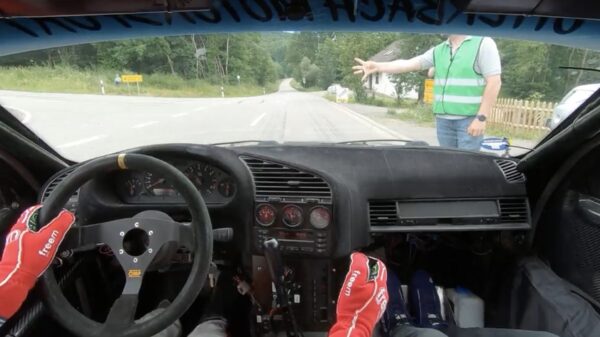 Een lekker stukje meerijden bij de Löwenrallye race van 2021