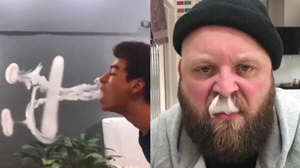 Baardmans doet met zijn vape-tricks niet onder van de pro’s