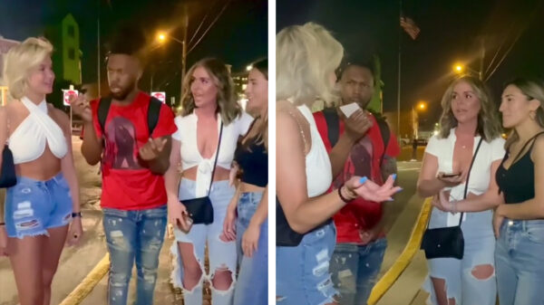 Blonde dame bevestigt tijdens straatchallenge nog maar eens alle vooroordelen