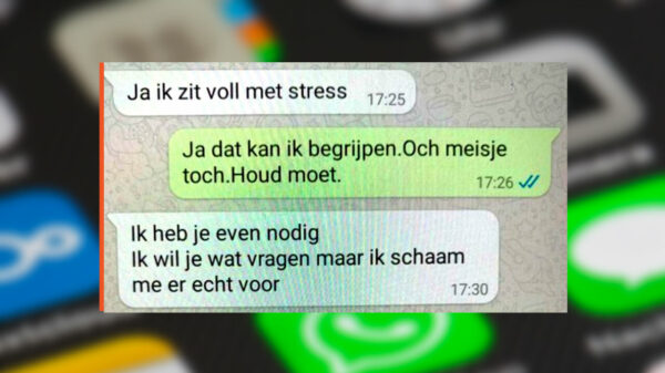Emotionele WhatsApp-oplichter heeft stress omdat 'ie een rekening van €2989,- heeft