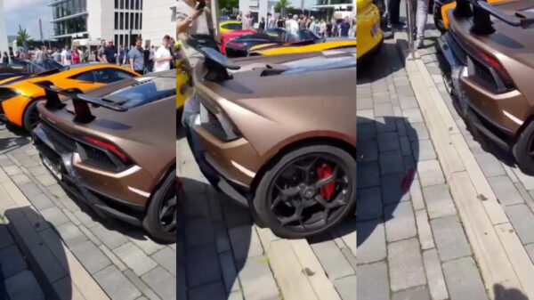 Protip: neem altijd een Lamborghini mét parkeersensor