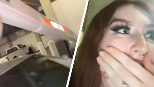 Oeps: slagboom omzeilen krijgt een onverwachtse wending