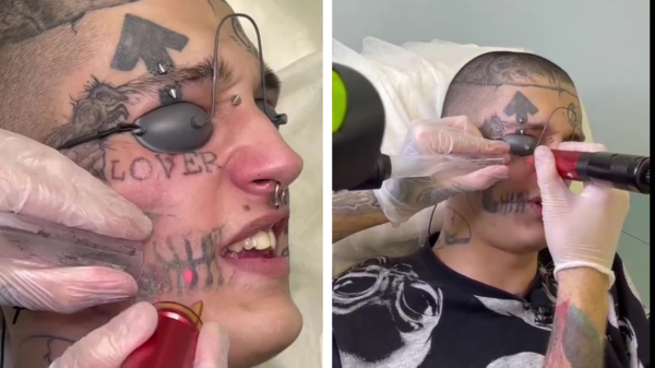 Dit is waarom je je nooit in je gezicht moet laten tatoeëren