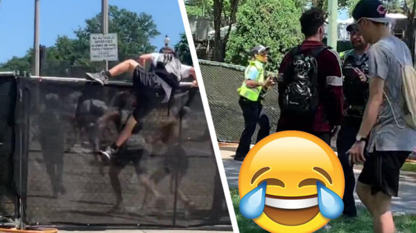 Uit de oude doos: politie weet slechts één hekkenklimmer bij Lollapalooza aan te houden