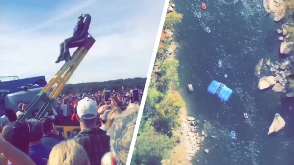 Van harte welkom bij het basejumpen voor mannen met stalen ballen