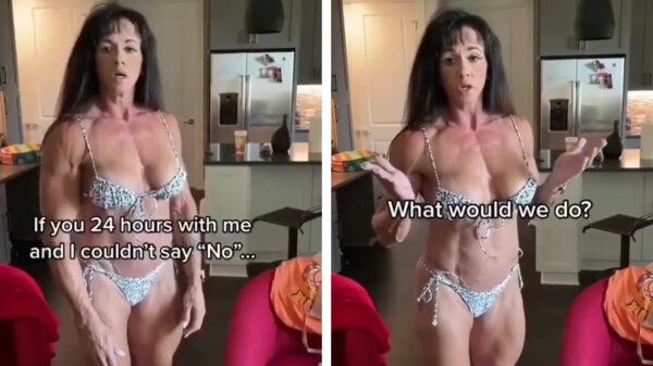 Wat zou je met deze dame doen als ze geen nee mocht zeggen?